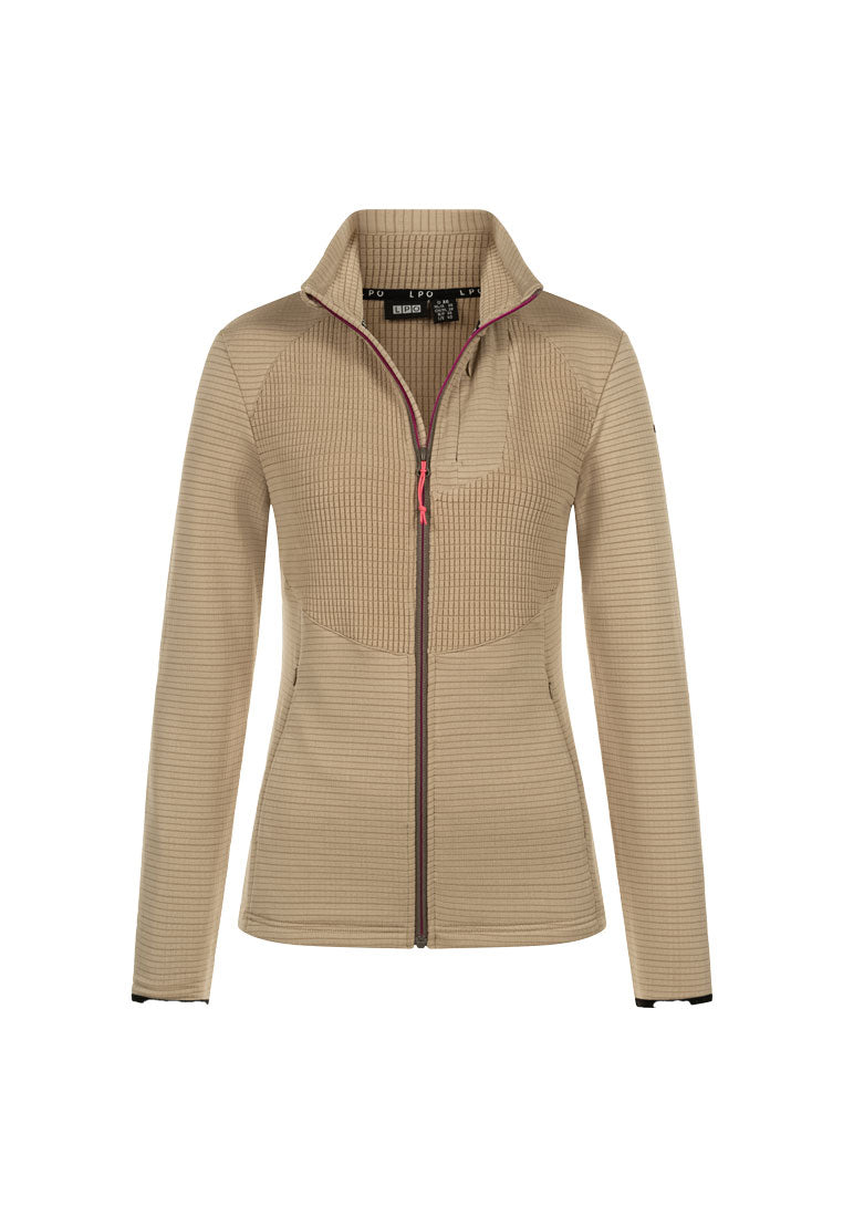 LPO Damen Waffelfleecejacke Perle 245510