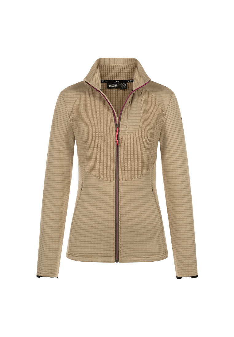 LPO Damen Waffelfleecejacke Perle 245510