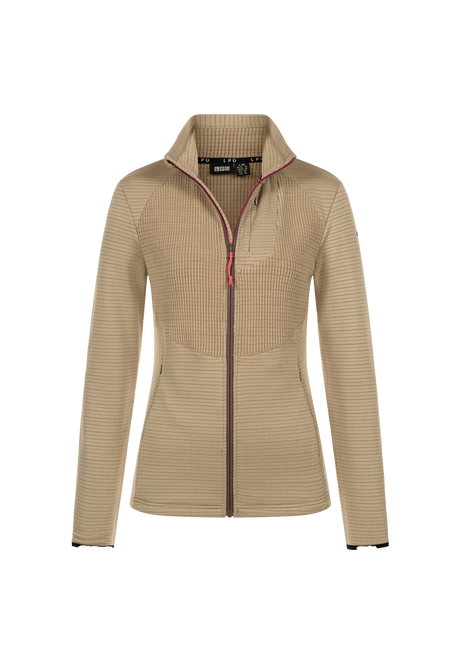LPO Damen Waffelfleecejacke Perle 245510