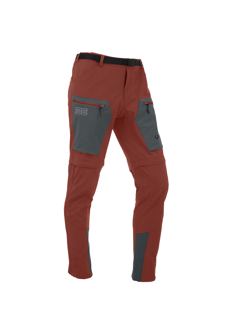 MauL Sport Herren Trekkinghose Eiger XT-elastic T-Zipp off Hose braun (2024)