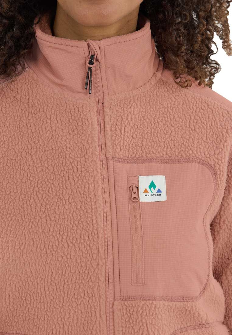 Whistler Felis W Teddy Jacket – Damen Fleecejacke W251968