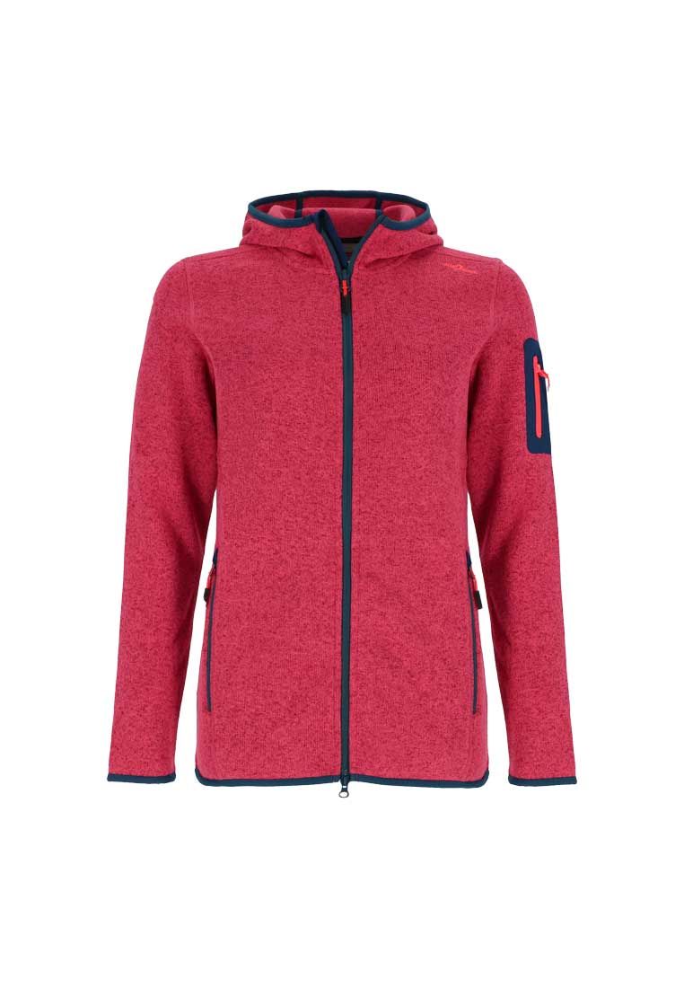 Blue Wave Damen Strickfleecejacke Lotte