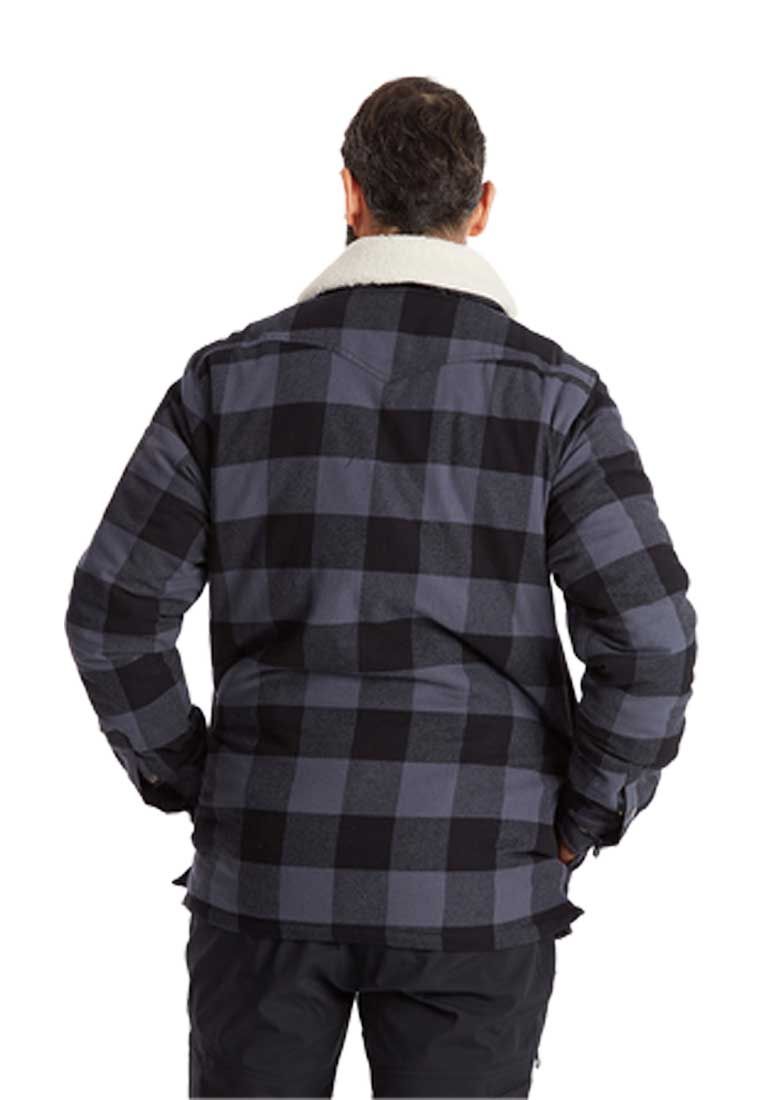 Tuxer Herren Overshirt Dawson – gefüttert mit abnehmbarem Kragen Dawson