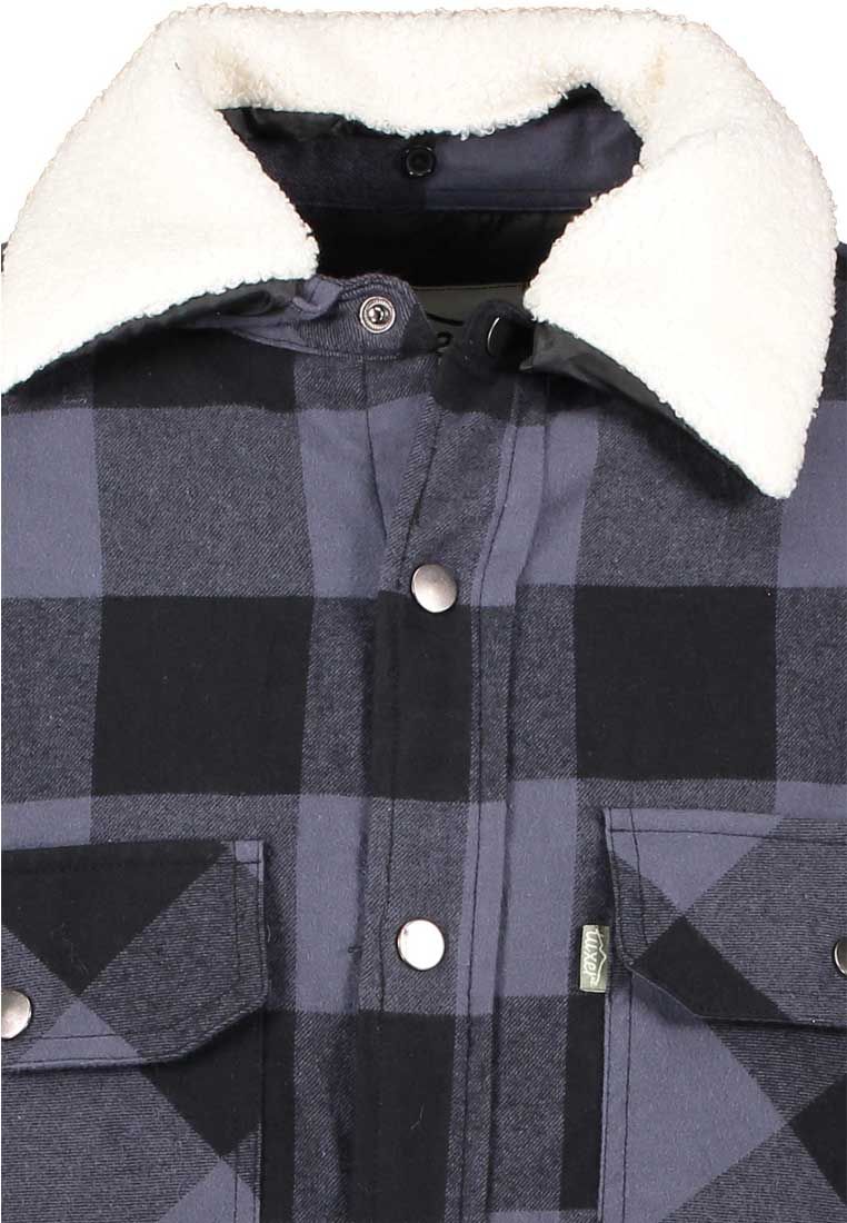 Tuxer Herren Overshirt Dawson – gefüttert mit abnehmbarem Kragen Dawson