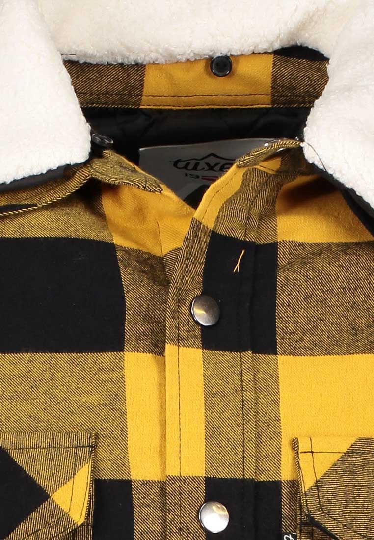 Tuxer Herren Overshirt Dawson – gefüttert mit abnehmbarem Kragen Dawson