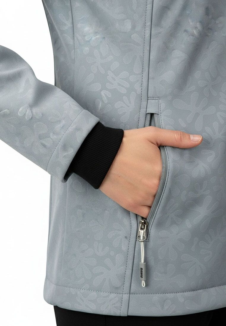 LPO Damen Softshelljacke mit Allover-Prägemuster Janice
