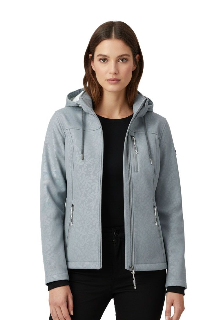 LPO Damen Softshelljacke mit Allover-Prägemuster Janice
