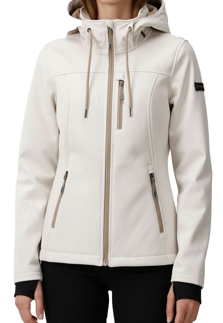 LPO Damen Softshelljacke mit Allover-Prägemuster Janice