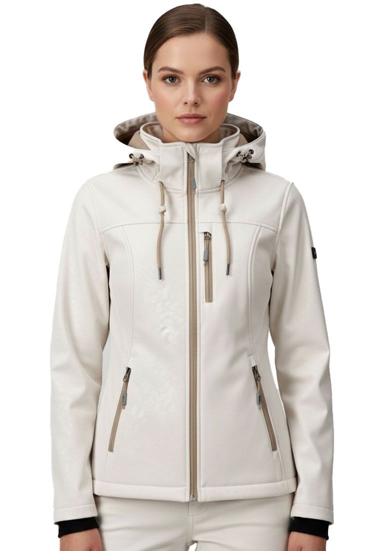 LPO Damen Softshelljacke mit Allover-Prägemuster Janice