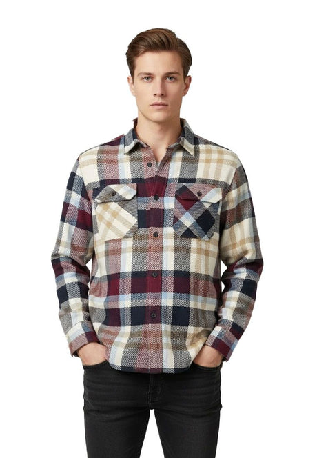 RAY Fashion Herren Karohemd