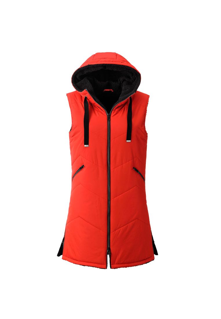 LPO Damen Wendemantel mit Sherpafleece-Innenseite Mascho