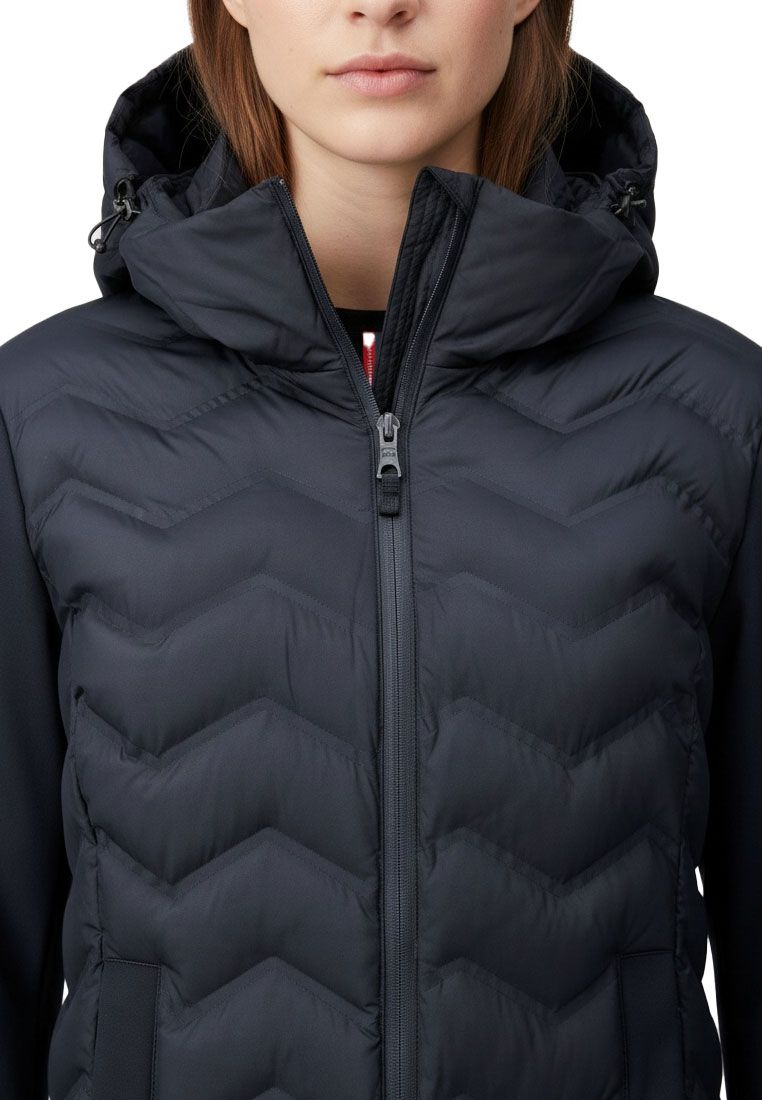 LPO Damen Steppmantel mit Softshell-Einsätzen Luna