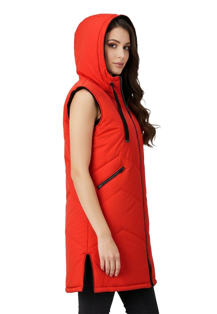 LPO Damen Wendemantel mit Sherpafleece-Innenseite Mascho