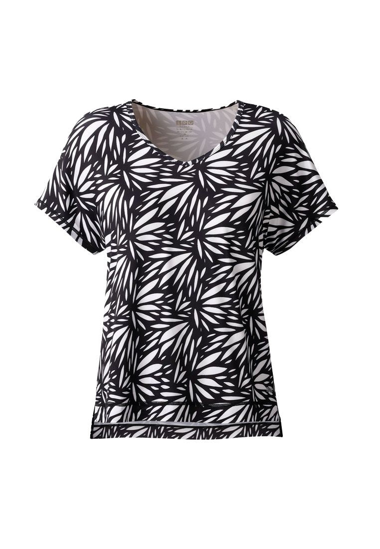 LPO Damen Funktions-T-Shirt mit Allover-Print Delia