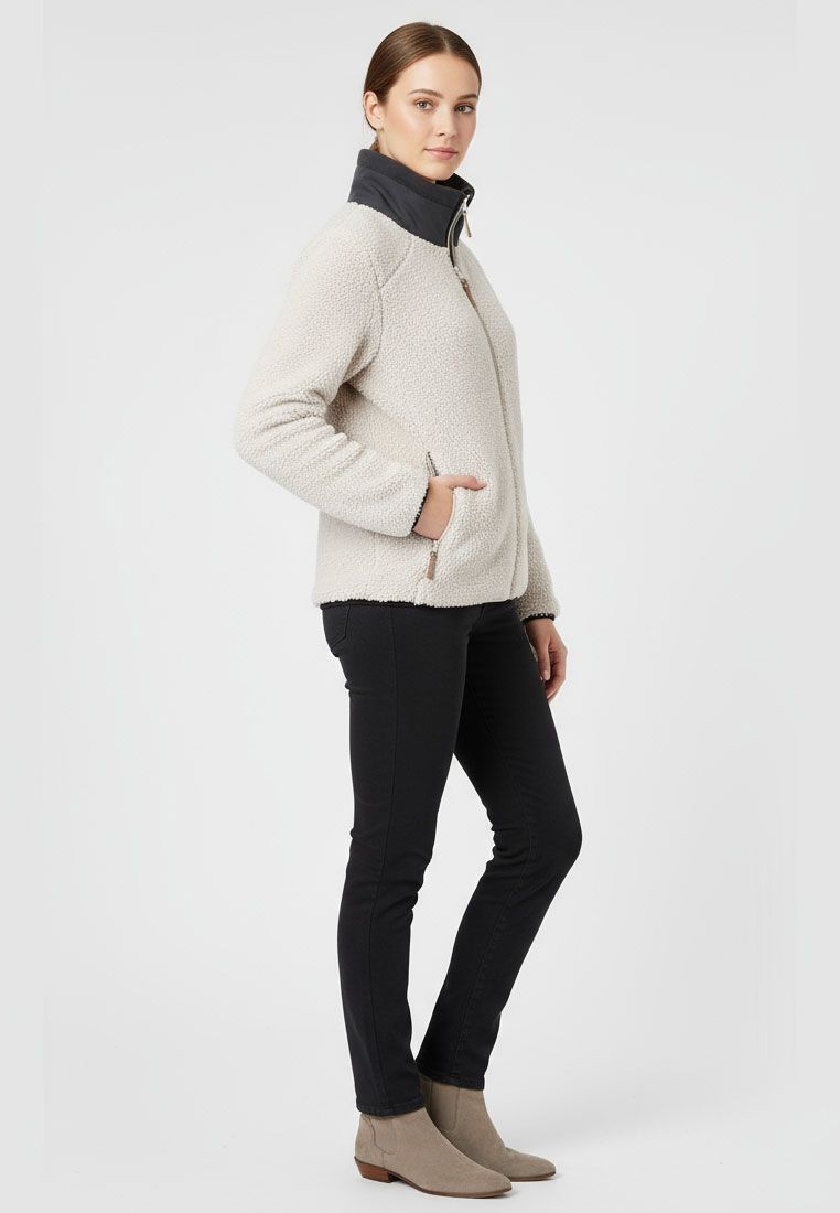 LPO Damen Fleecejacke aus Doubleface-Material Femke