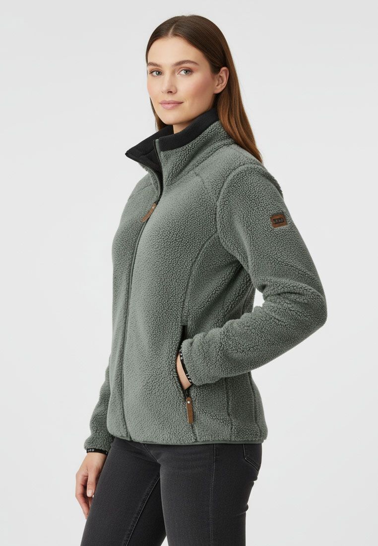 LPO Damen Fleecejacke aus Doubleface-Material Femke