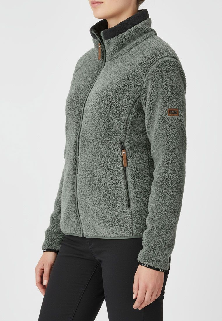 LPO Damen Fleecejacke aus Doubleface-Material Femke