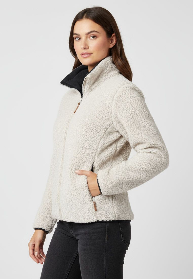 LPO Damen Fleecejacke aus Doubleface-Material Femke