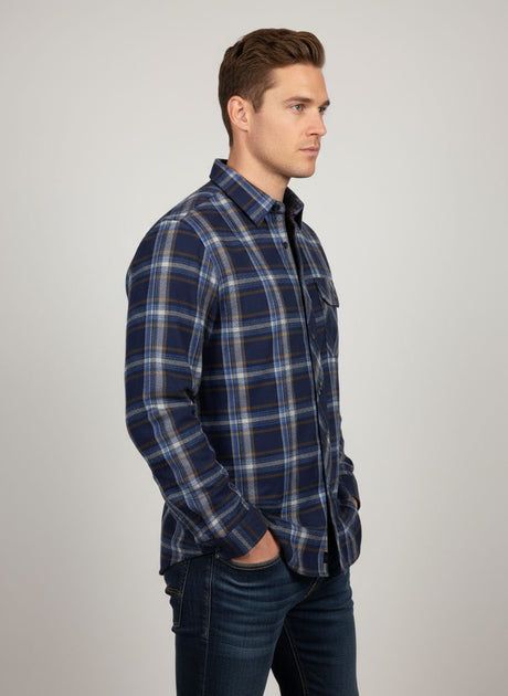 Tuxer Herren Flanellhemd Creek