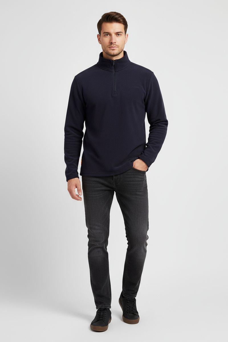 Blue Wave Herren Half-Zip Fleecepullover Niklas