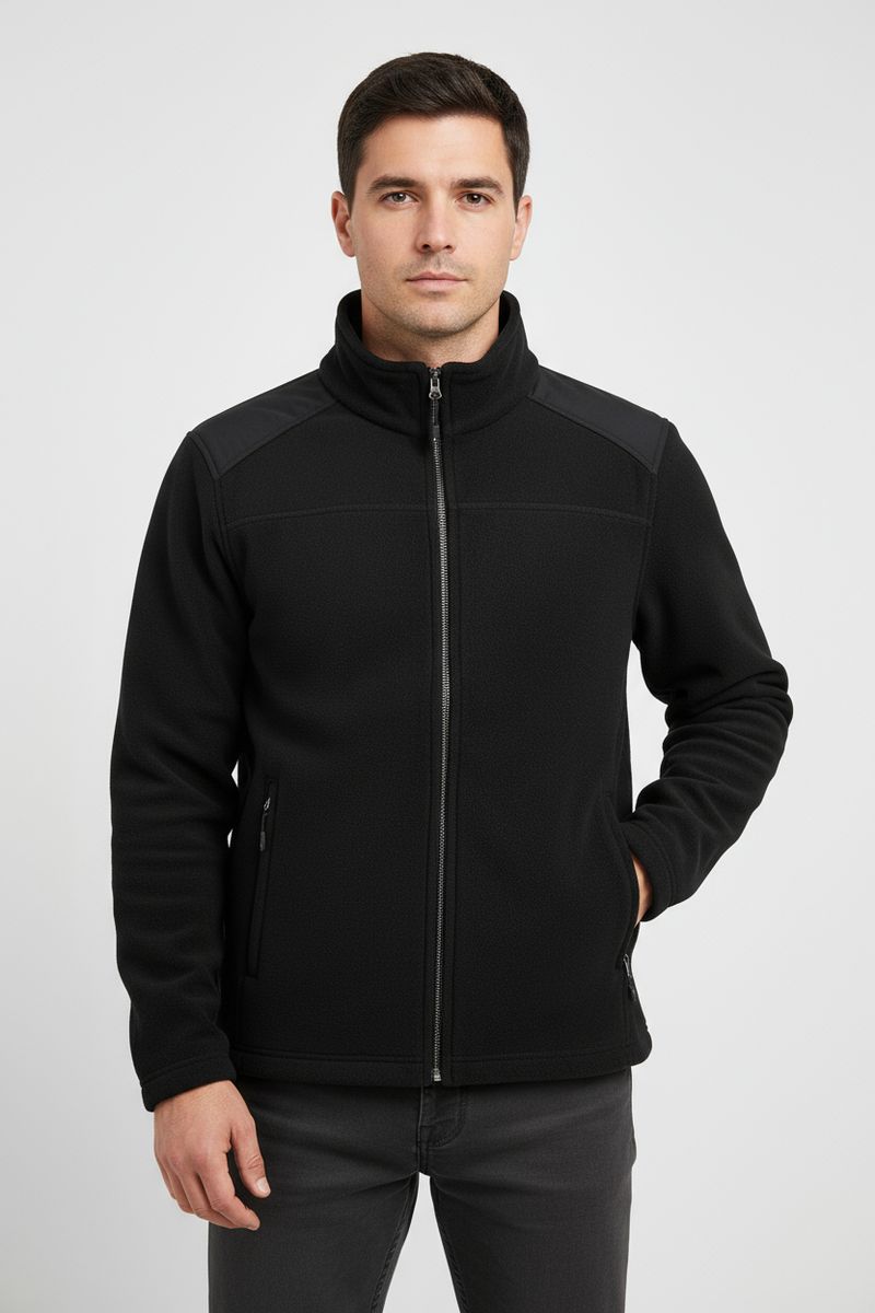 BLUE WAVE Herren Fleecejacke Knut
