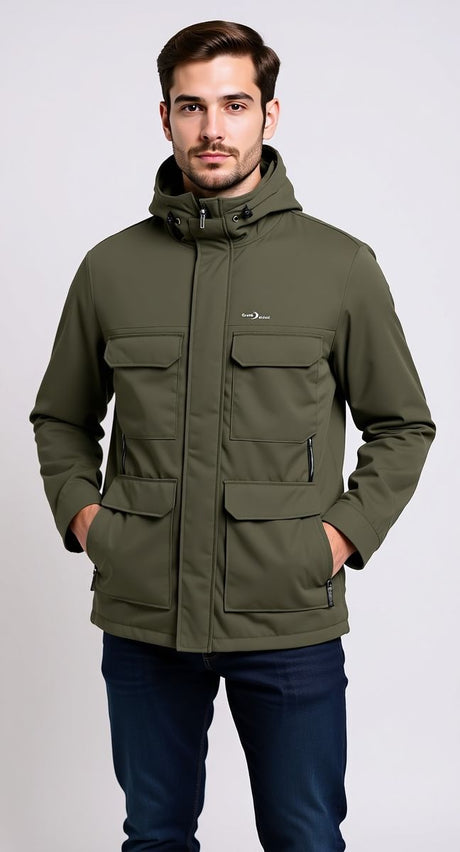 Blue Wave Herren Funktionsparka Marten