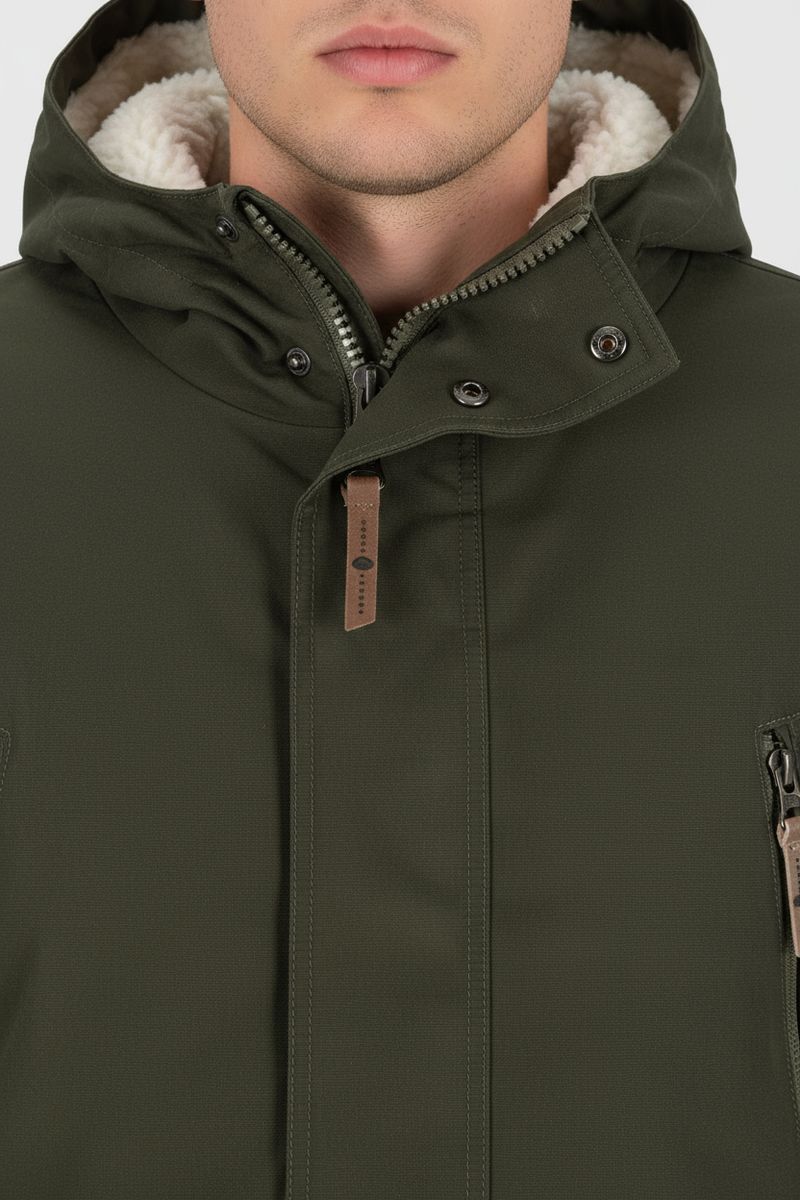 Blue Wave Herren Funktionsparka Kuddel