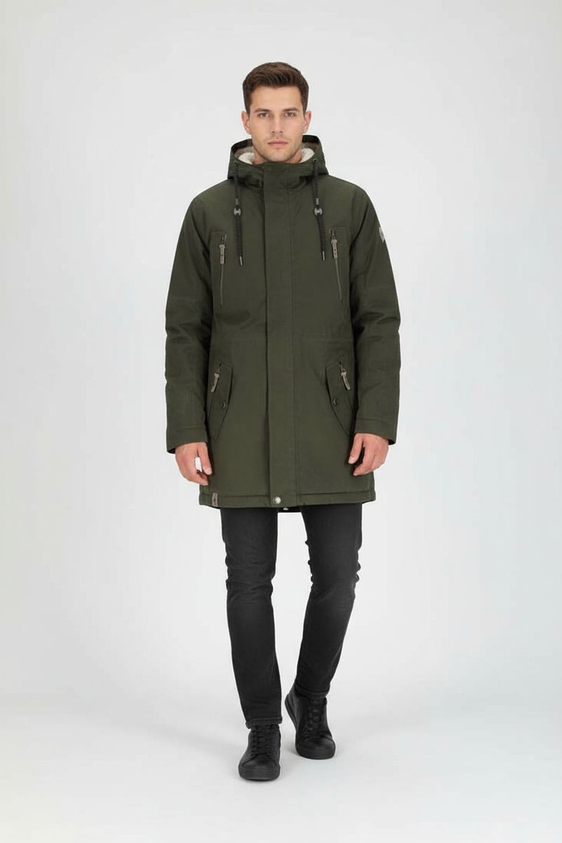 Blue Wave Herren Funktionsparka Kuddel