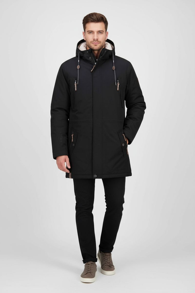 Blue Wave Herren Funktionsparka Kuddel