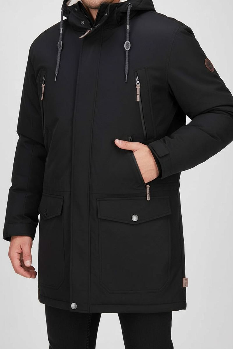 Blue Wave Herren Funktionsparka Kuddel