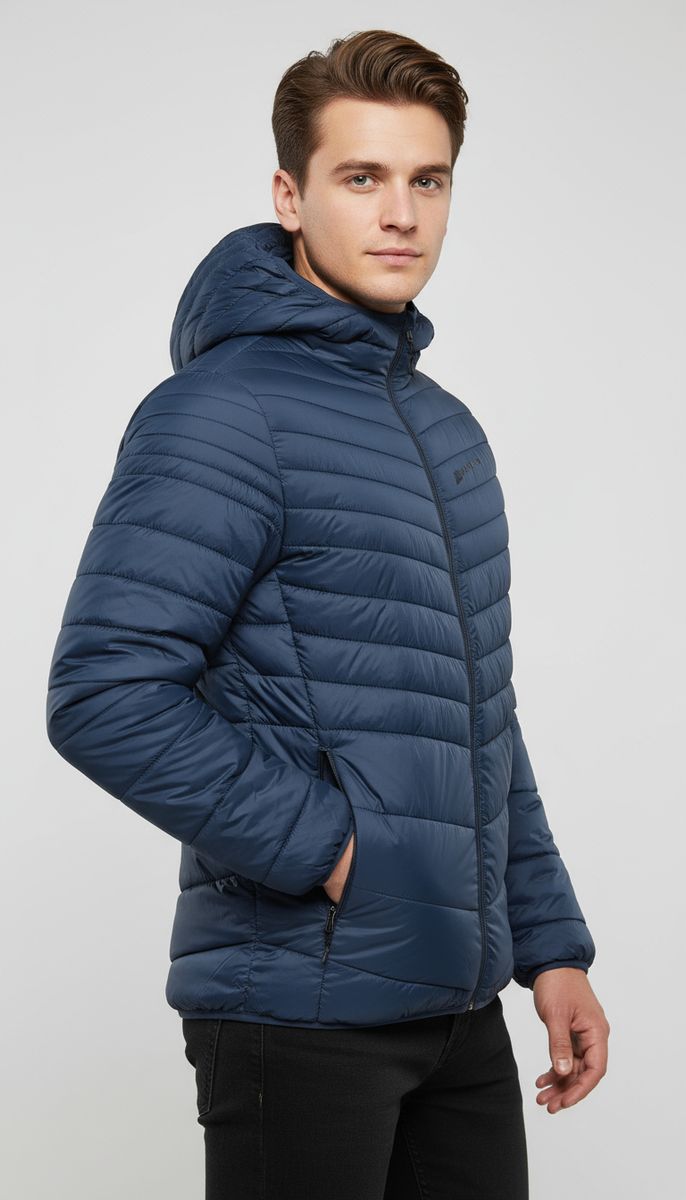 Alpine Pro EROM Herren-Wende-Steppjacke navy