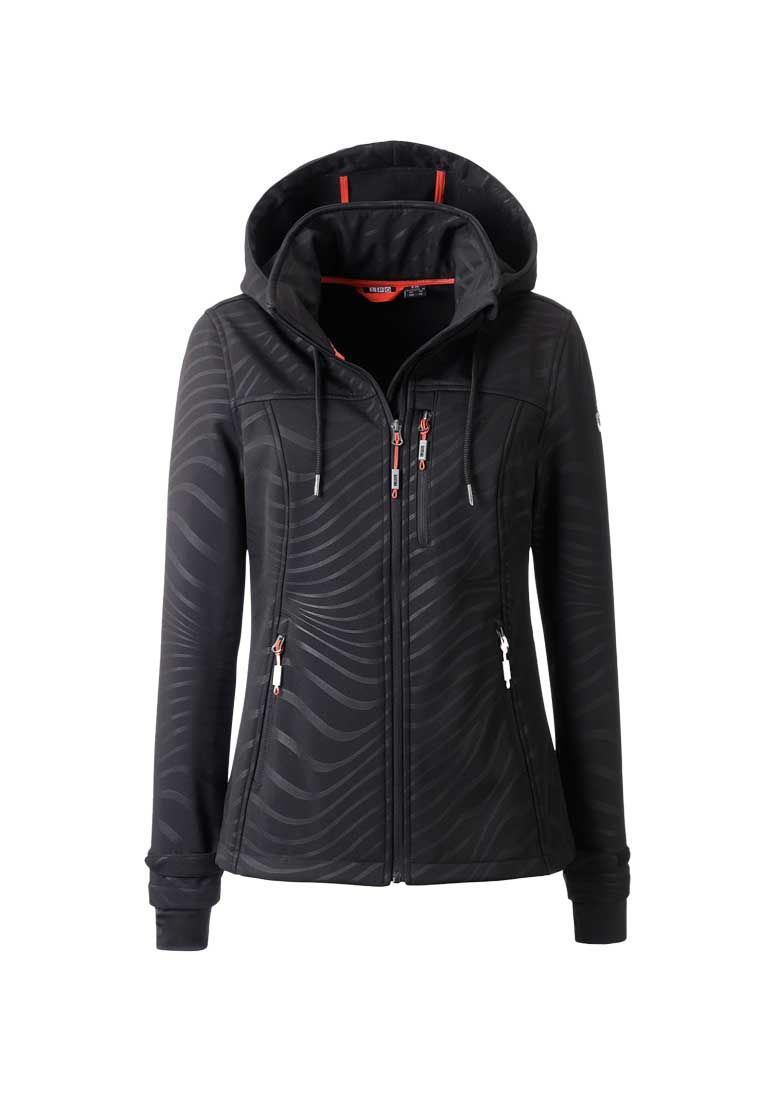 LPO Damen Softshelljacke mit Jacquardfleece-Innenseite