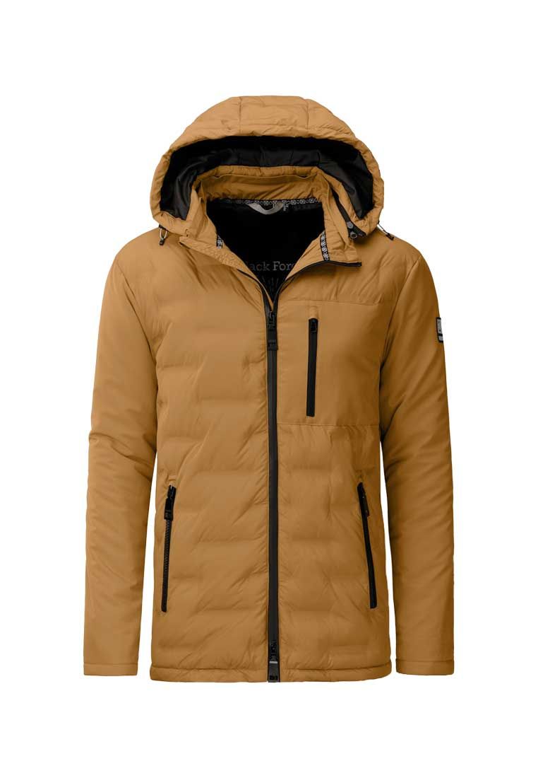 LPO Herren Steppjacke im Materialmix mit abnehmbarer Kapuze Justin