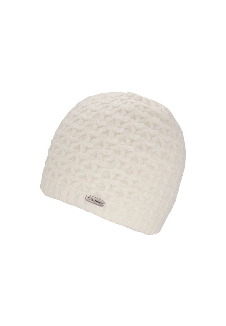 Chillouts Carlie Hat – Doppellagige Zopfstrick-Beanie