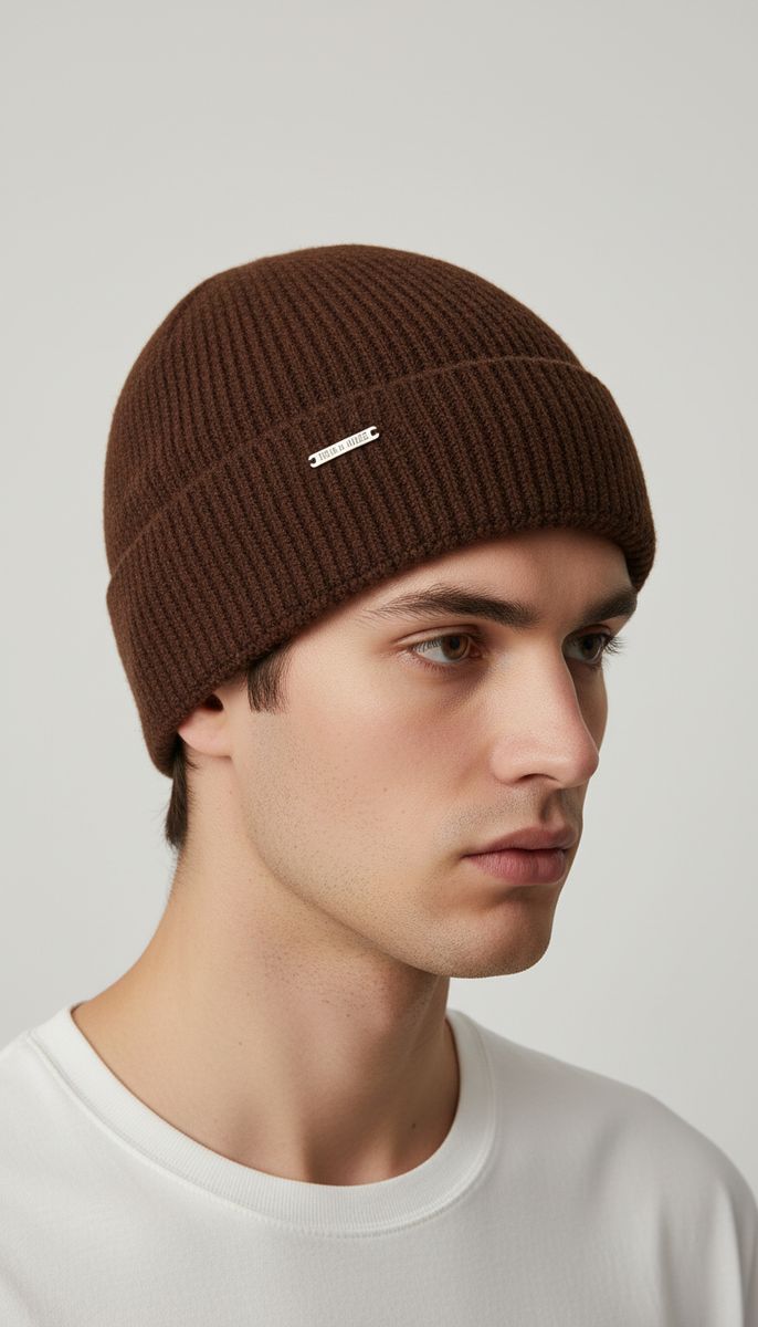 Chillouts Marlon Hat – Warme Fold-Up Rippstrick-Mütze