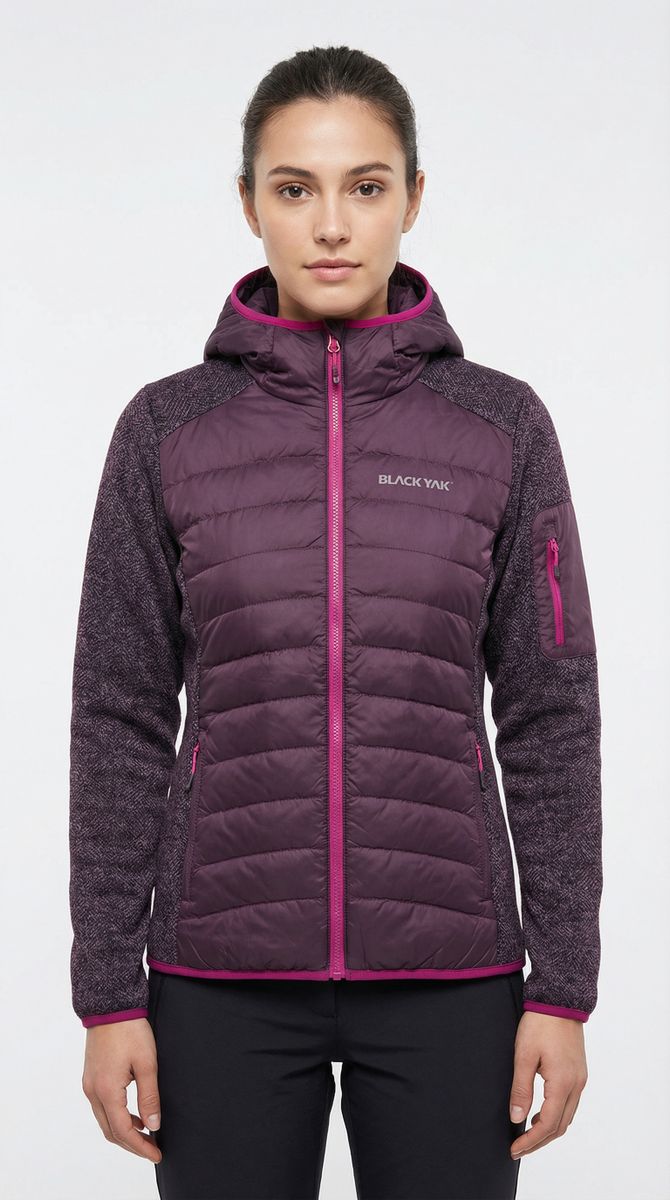 Black Crevice Damen Hybridjacke