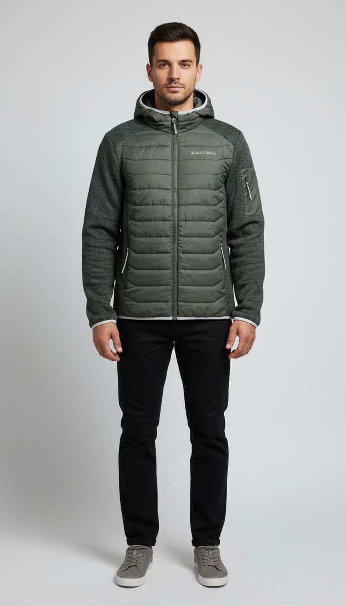 Black Crevice Herren Hybridjacke