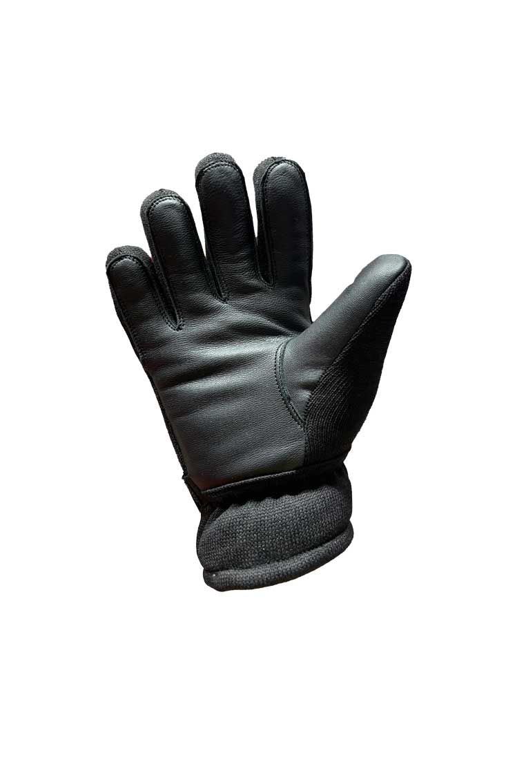 Black Crevice Fleecehandschuhe