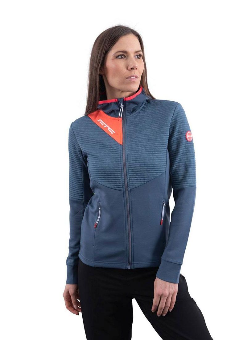GTS Damen Midlayer Jacke mit Kapuze 407022L