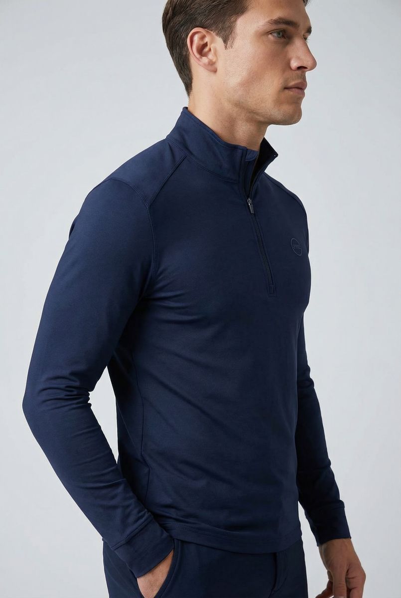 GTS Herren Sport-Midlayer Sport L/S Zipp GTS 213042M