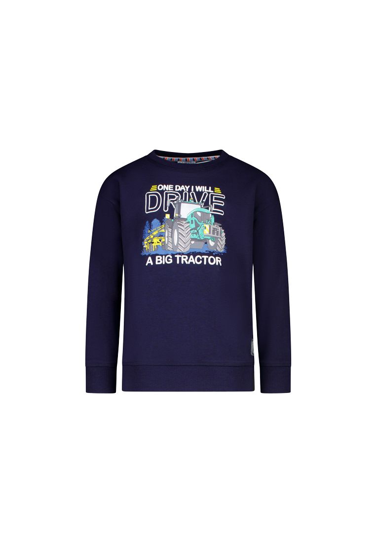 Salt and Pepper Jungen Sweatshirt mit Traktor-Print