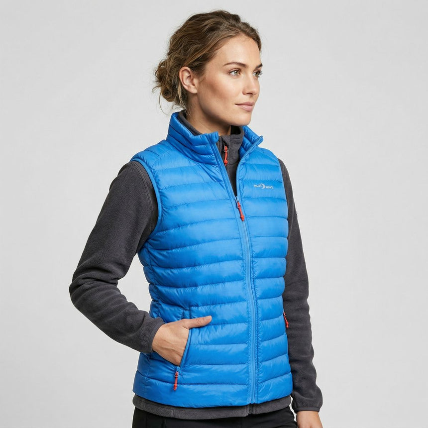 Blue Wave Damen Steppweste Olivia, packable