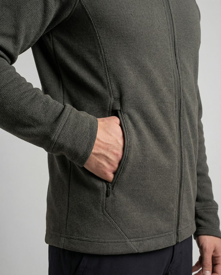 GTS Herren Midlayer Man Scuba Mix Honey Comb