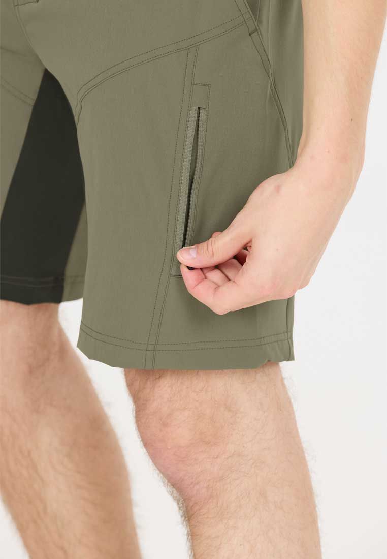 Endurance Herren 2-in-1 Fahrradshorts Benal
