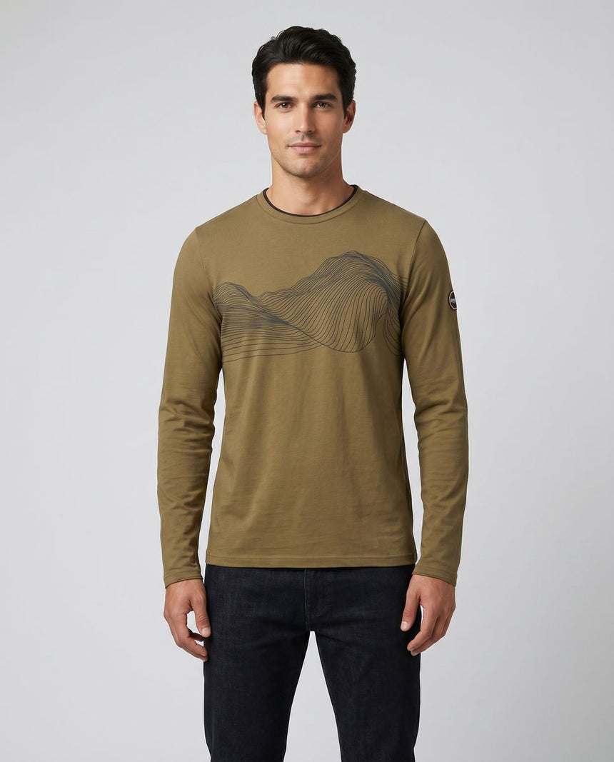 GTS Herren Langarmshirt Rayon