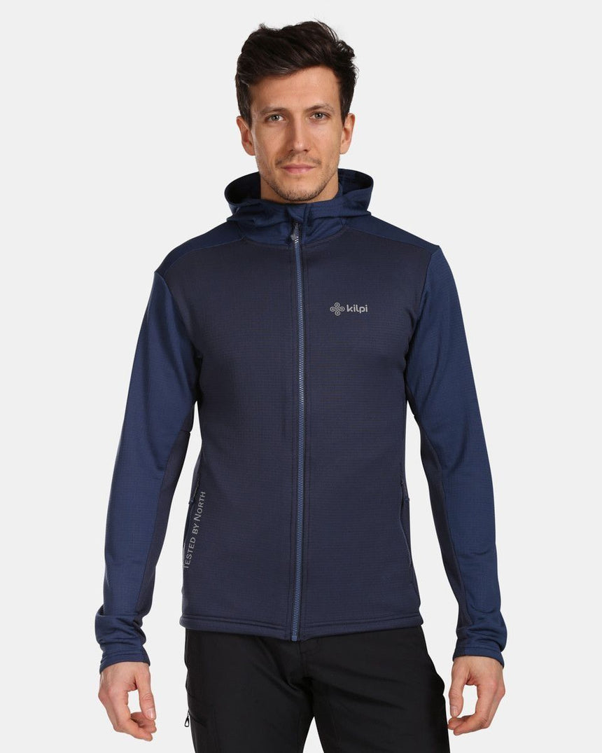 Kilpi Herren Fleecejacke Sevelen mit Kapuze