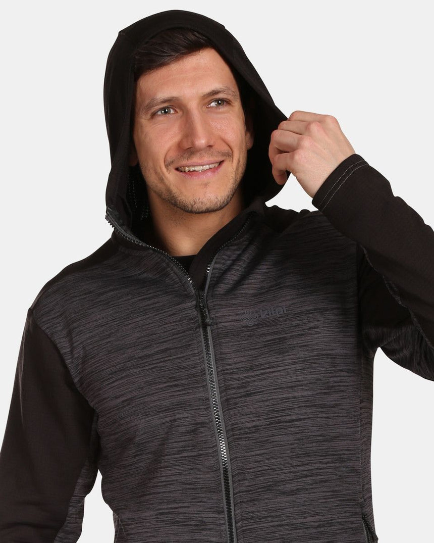 Kilpi Herren Fleecejacke Sevelen mit Kapuze