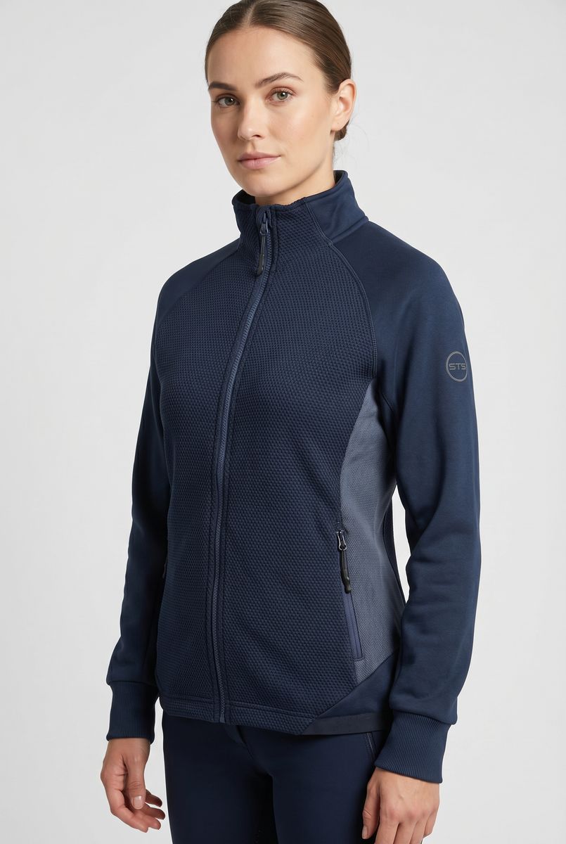 GTS Damen Midlayer-Jacke Lady Scuba Mix Honey Comb
