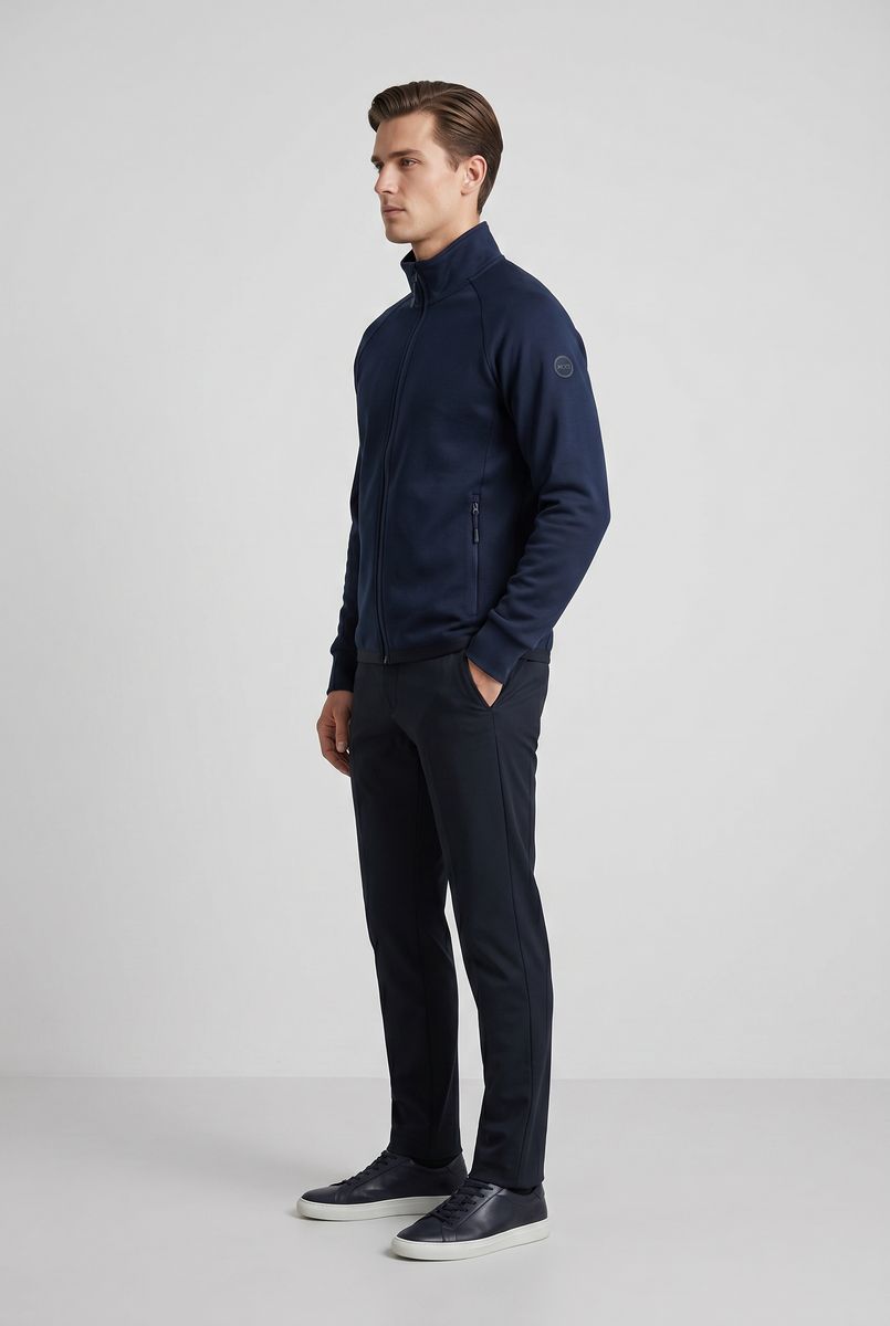 GTS Herren Midlayer-Jacke Man Scuba Mix Honey Comb