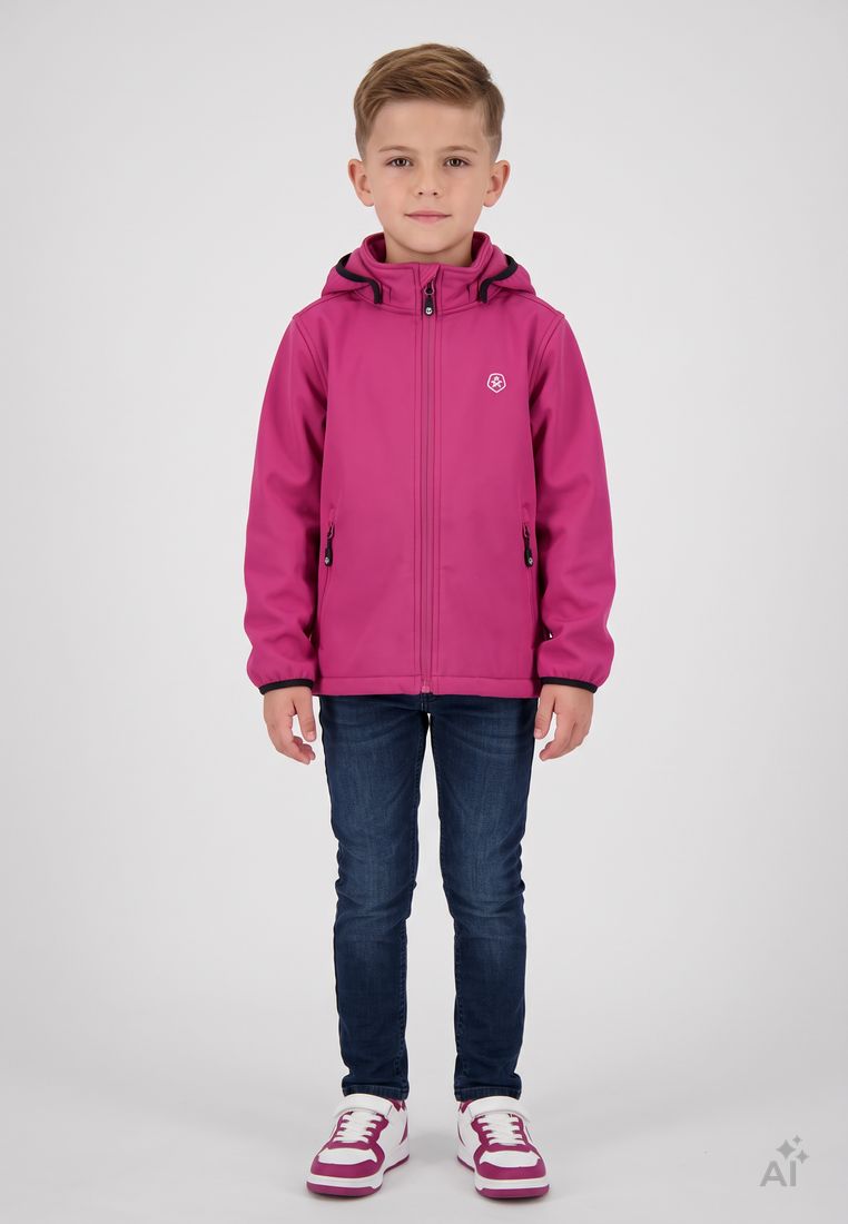 COLOR KIDS Kinder Softshelljacke mit Fleece